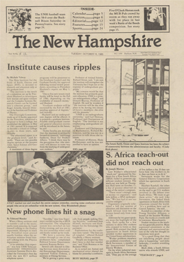 The New Hampshire, Vol. 76, No. 12