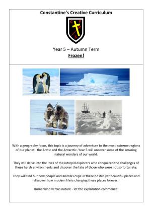 Year 5 Term 1 – Frozen