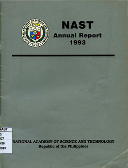 NAST 1993 Annual Report