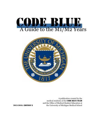 Code Blue M1 & M2 Student Guide
