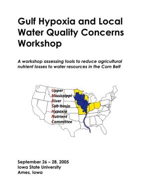 Gulf Hypoxia and Local Water Quality Concerns Workshop