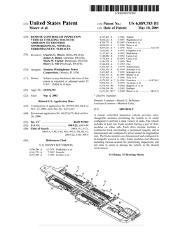 (12) United States Patent (10) Patent No.: US 6,889,783 B1 Moore Et Al