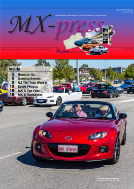 MX-Press (Newsletter of the Mazda MX-5 Club of WA Inc.)