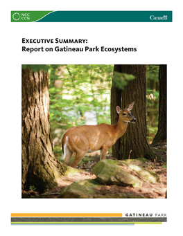 Executive Summary: Report on Gatineau Park Ecosystems