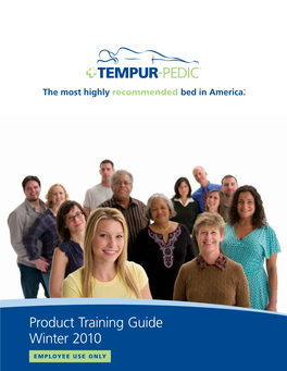Product Training Guide Winter 2010