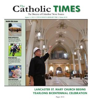 Lancaster St. Mary Church Begins Yearlong Bicentennial Celebration