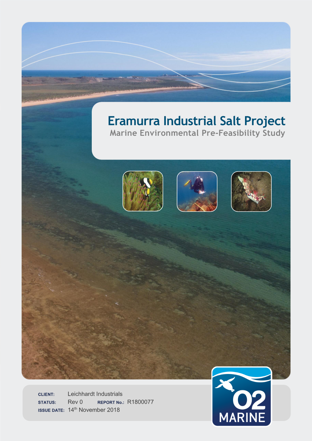 Eramurra Industrial Salt Project Marine Environmental Pre-Feasibility Study