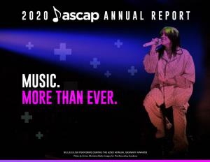 2020 ASCAP Annual Report