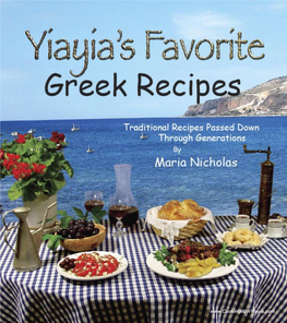 Yiayia's Favorite Greek Recipes