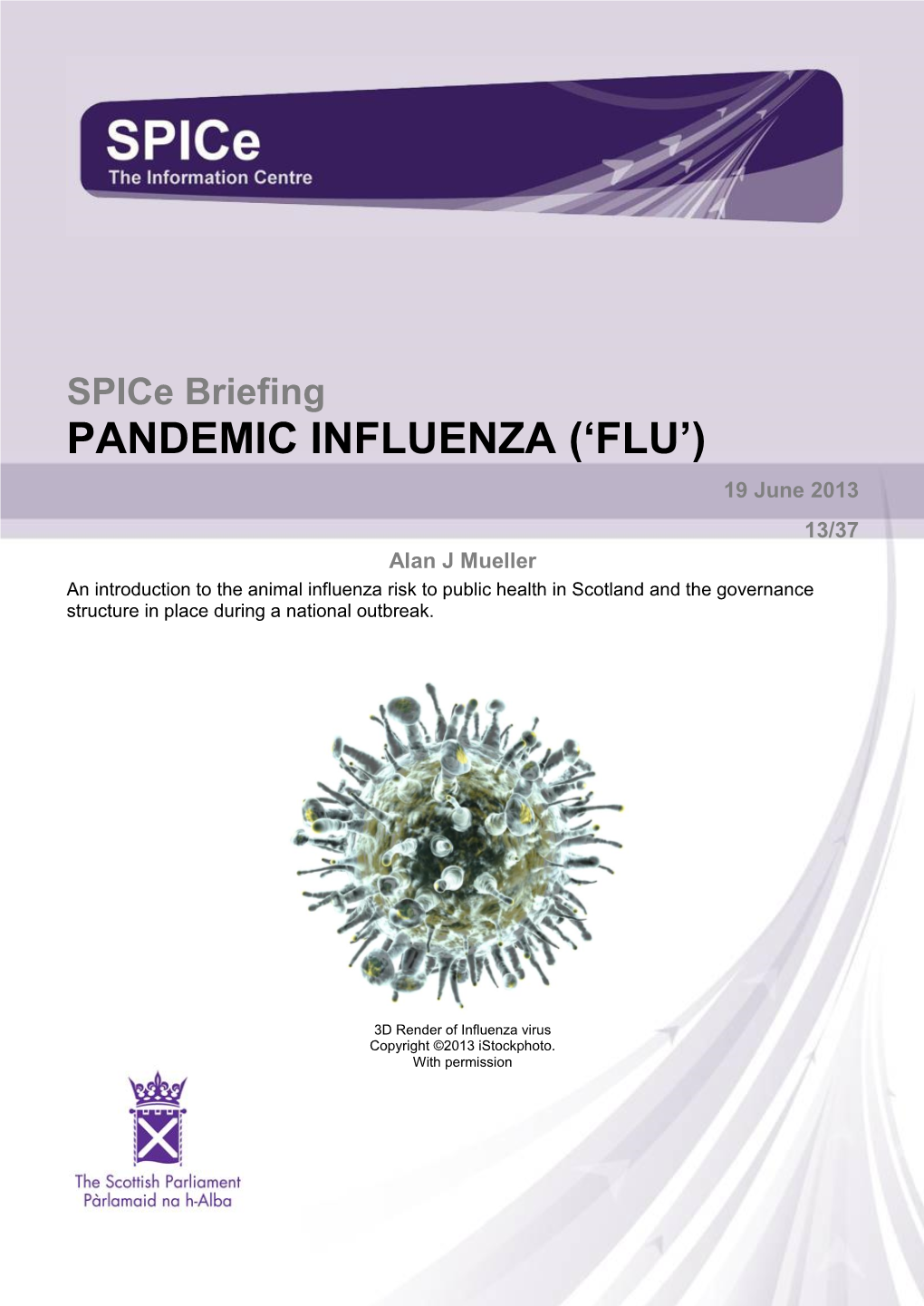 Pandemic Influenza ('Flu')