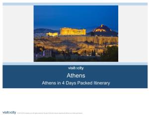 Athens Athens in 4 Days Packed Itinerary
