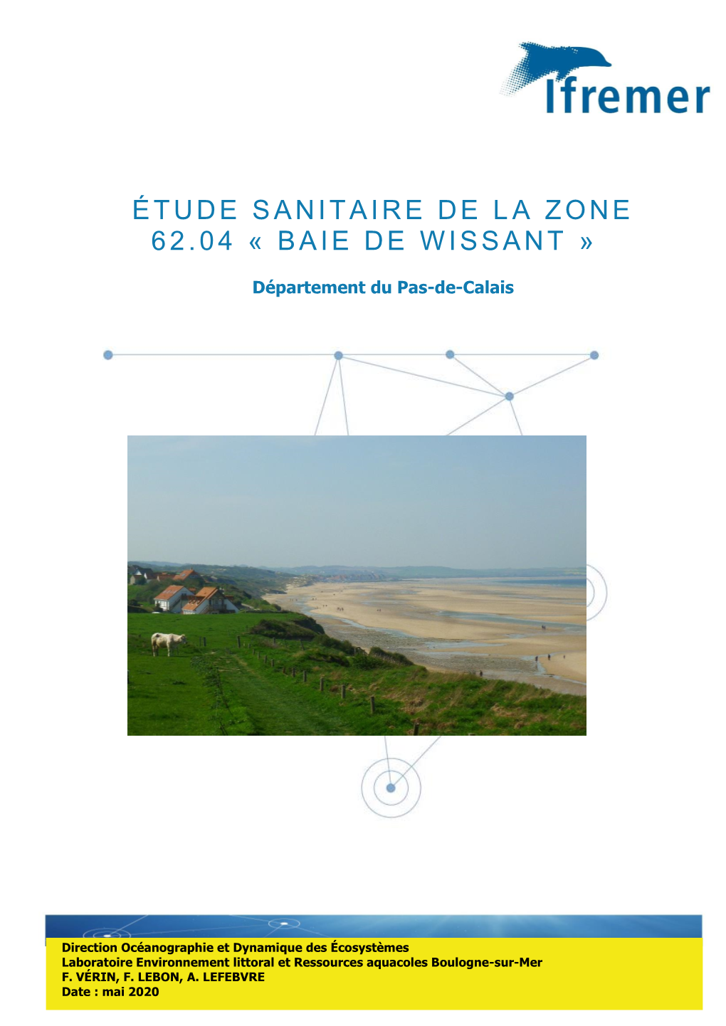 Étude Sanitaire De La Zone 62.04 « Baie De Wissant », Département Du Pas-De-Calais