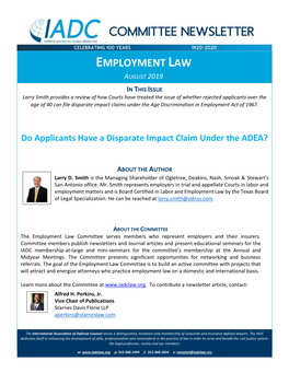 Employment Act of 1967