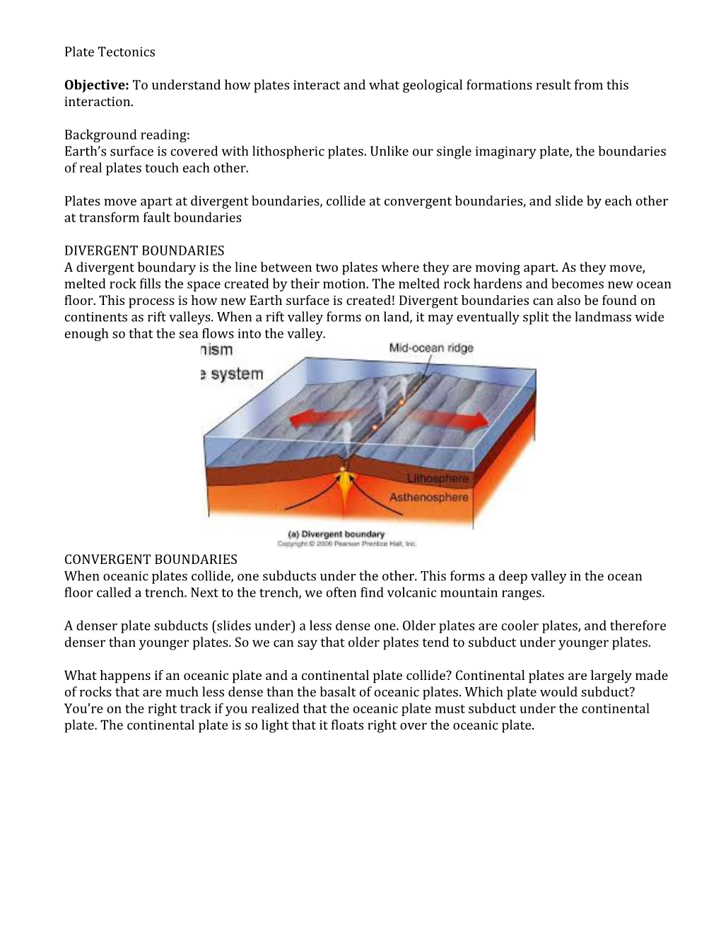 Plate Tectonics