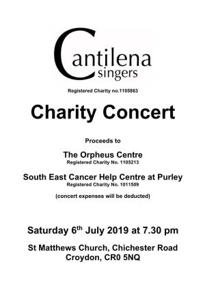Charity Concert