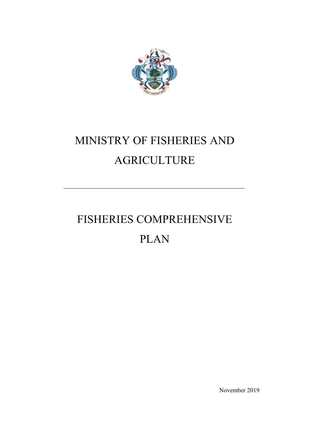 Ministry of Fisheries and Agriculture Fisheries