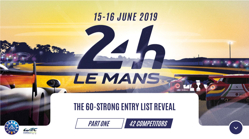Reveal-Entry-List-24-Heures-Du-Mans-2019.Pdf