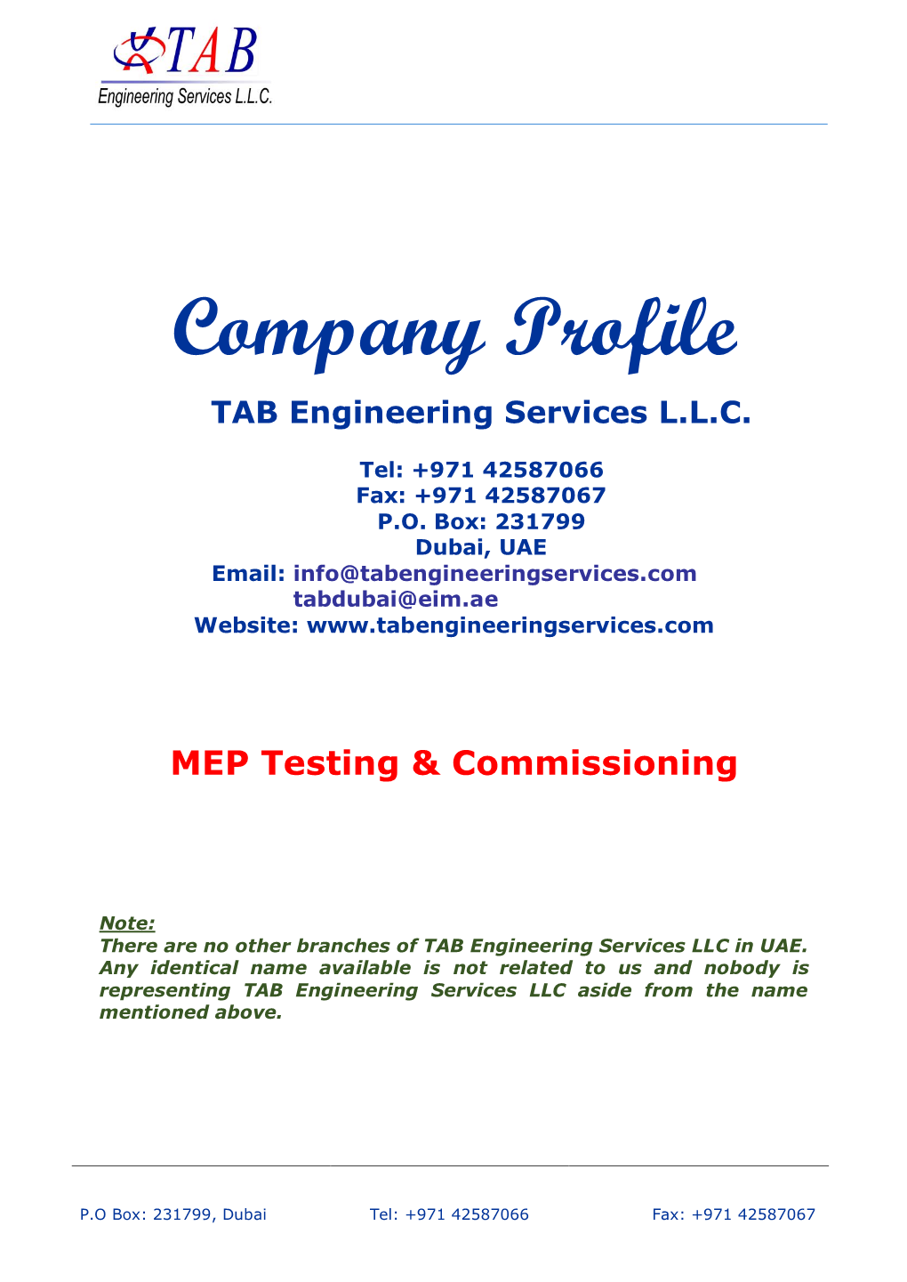 Company Profile