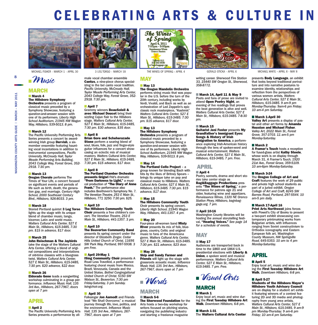 Celebrating Arts & Culture In