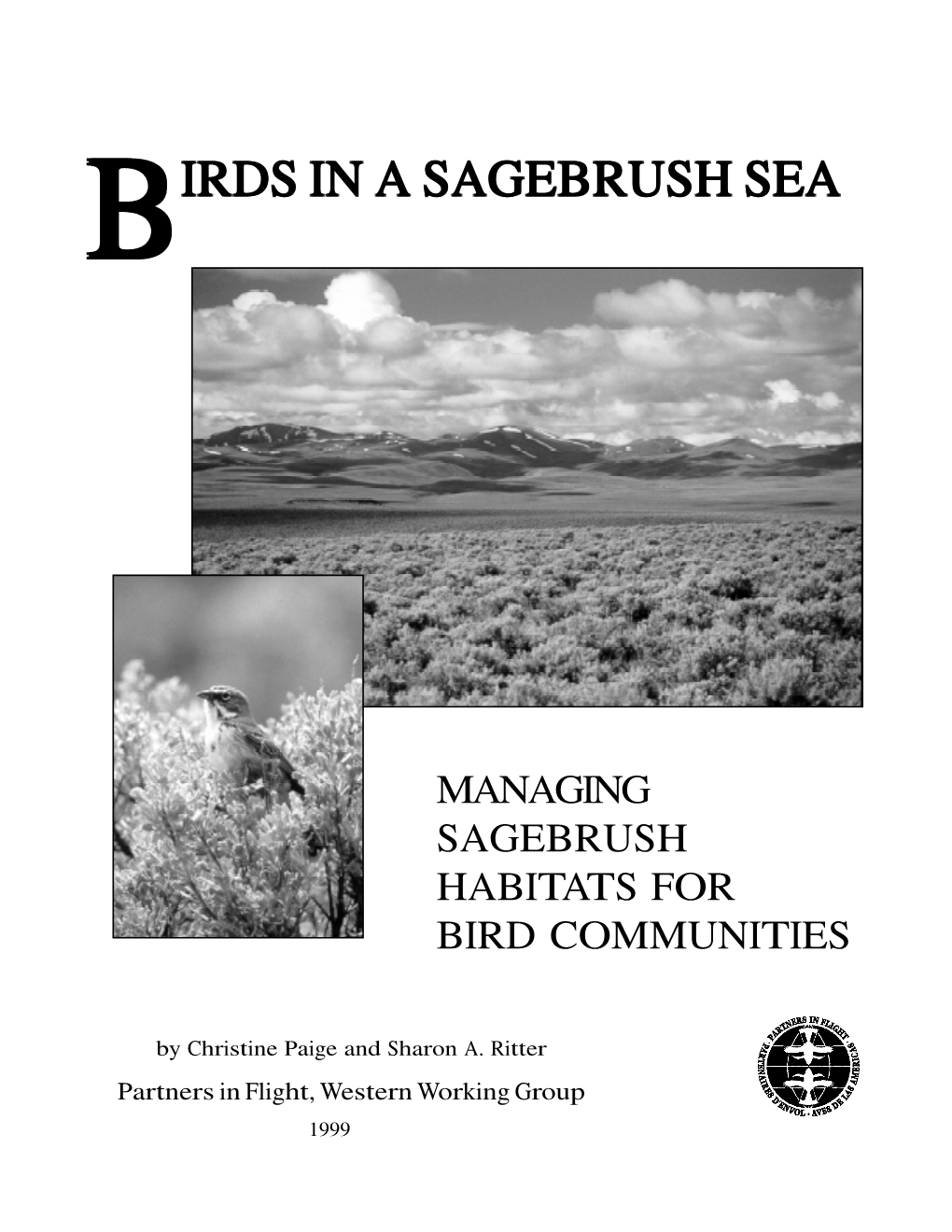 Birds in a Sagebrush Sea: Managing Sagebrush Habitats for Bird Commu- Nities