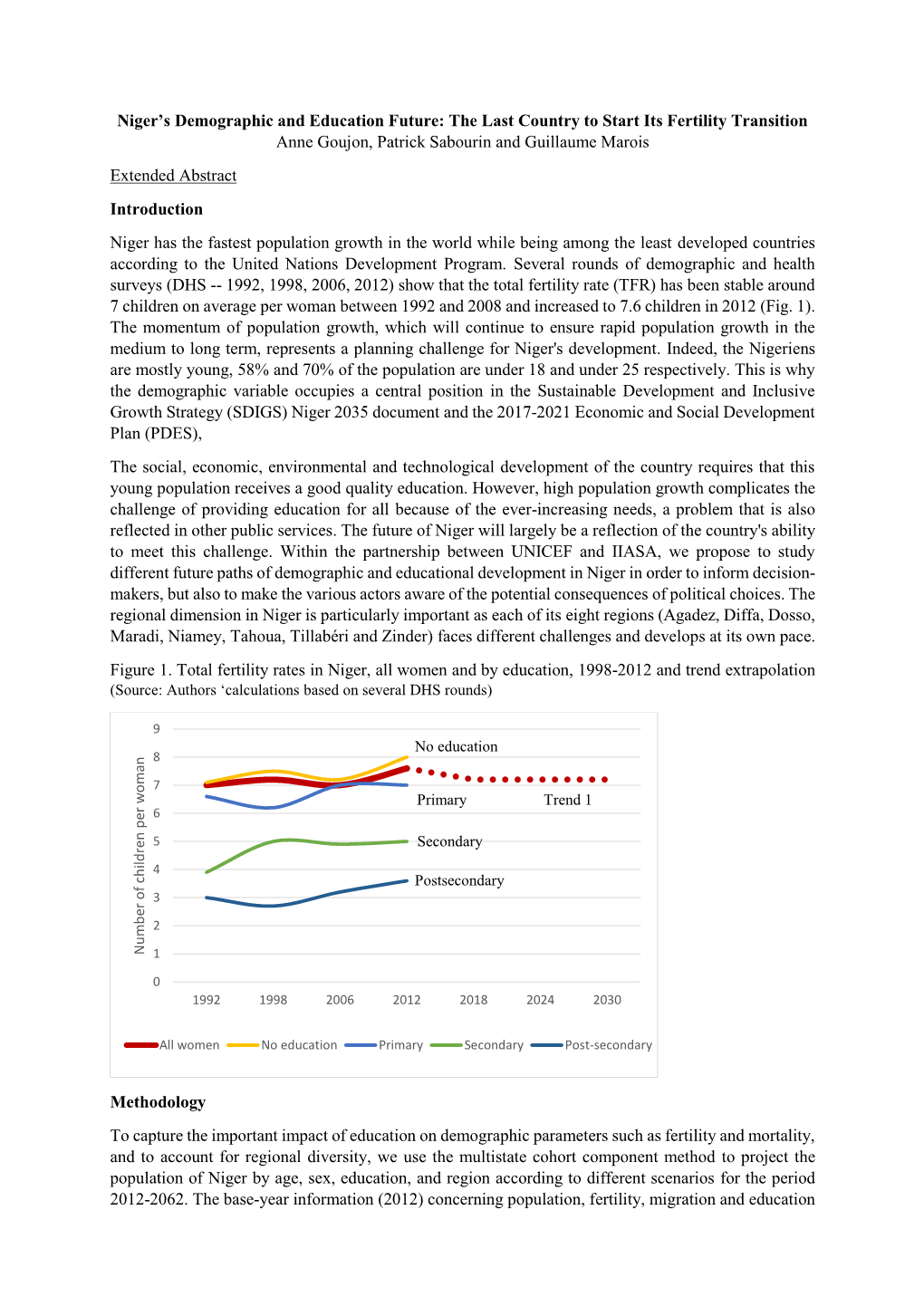 Niger's Demographic and Education Future