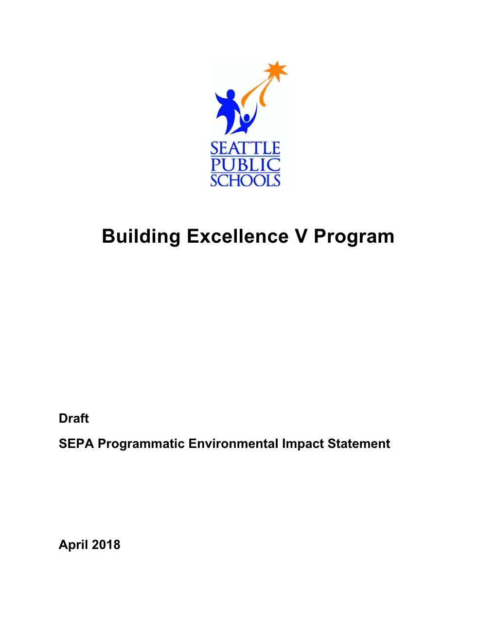 Draft Programmatic EIS for BEX V Program