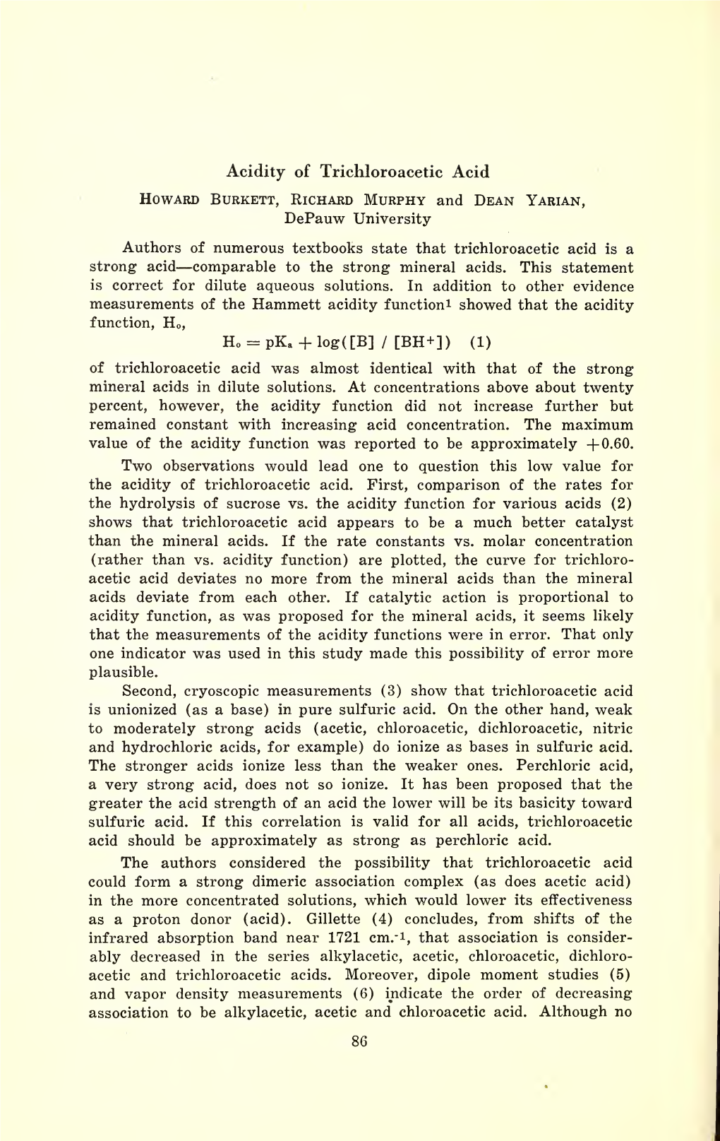 Proceedings of the Indiana Academy of Science