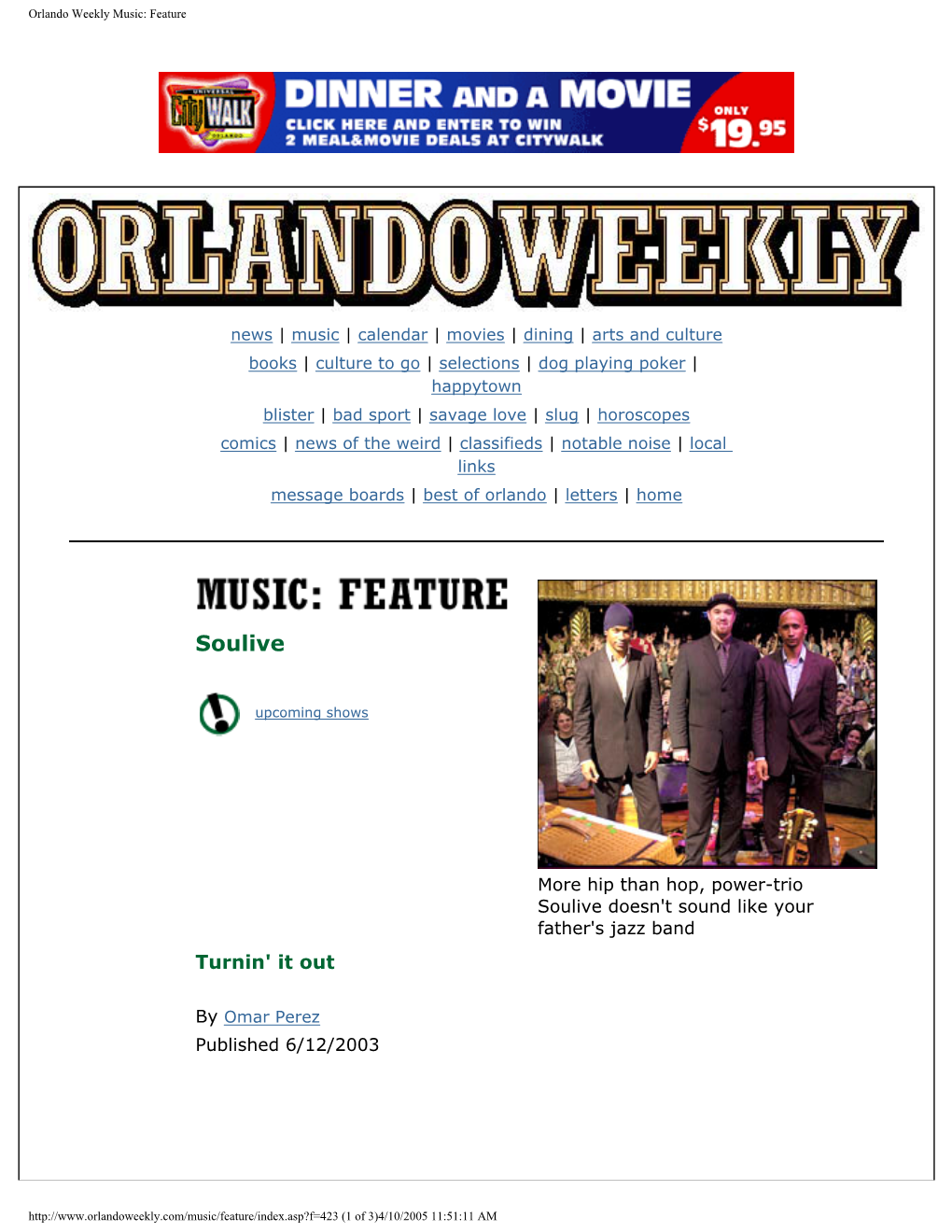 Orlando Weekly Music: Feature