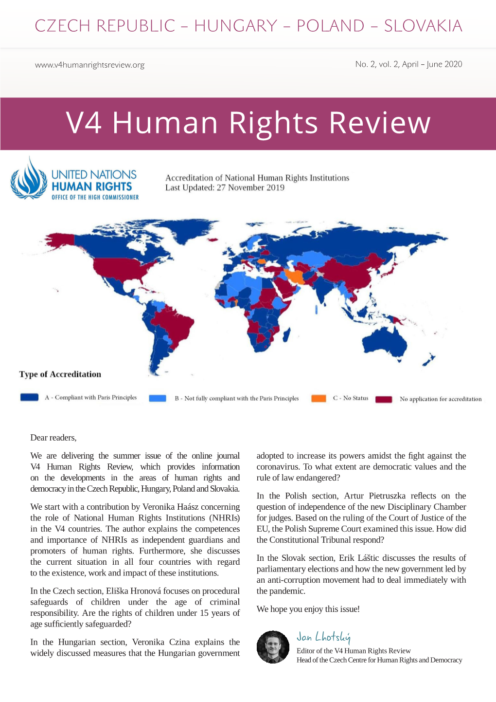V4 Human Rights Review