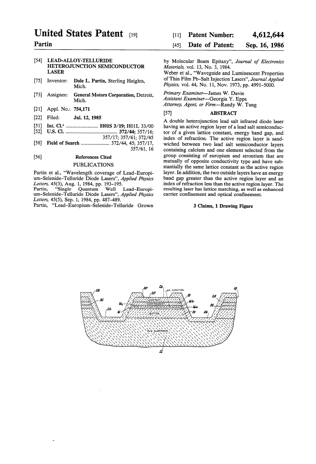 United States Patent [191 4,612,644