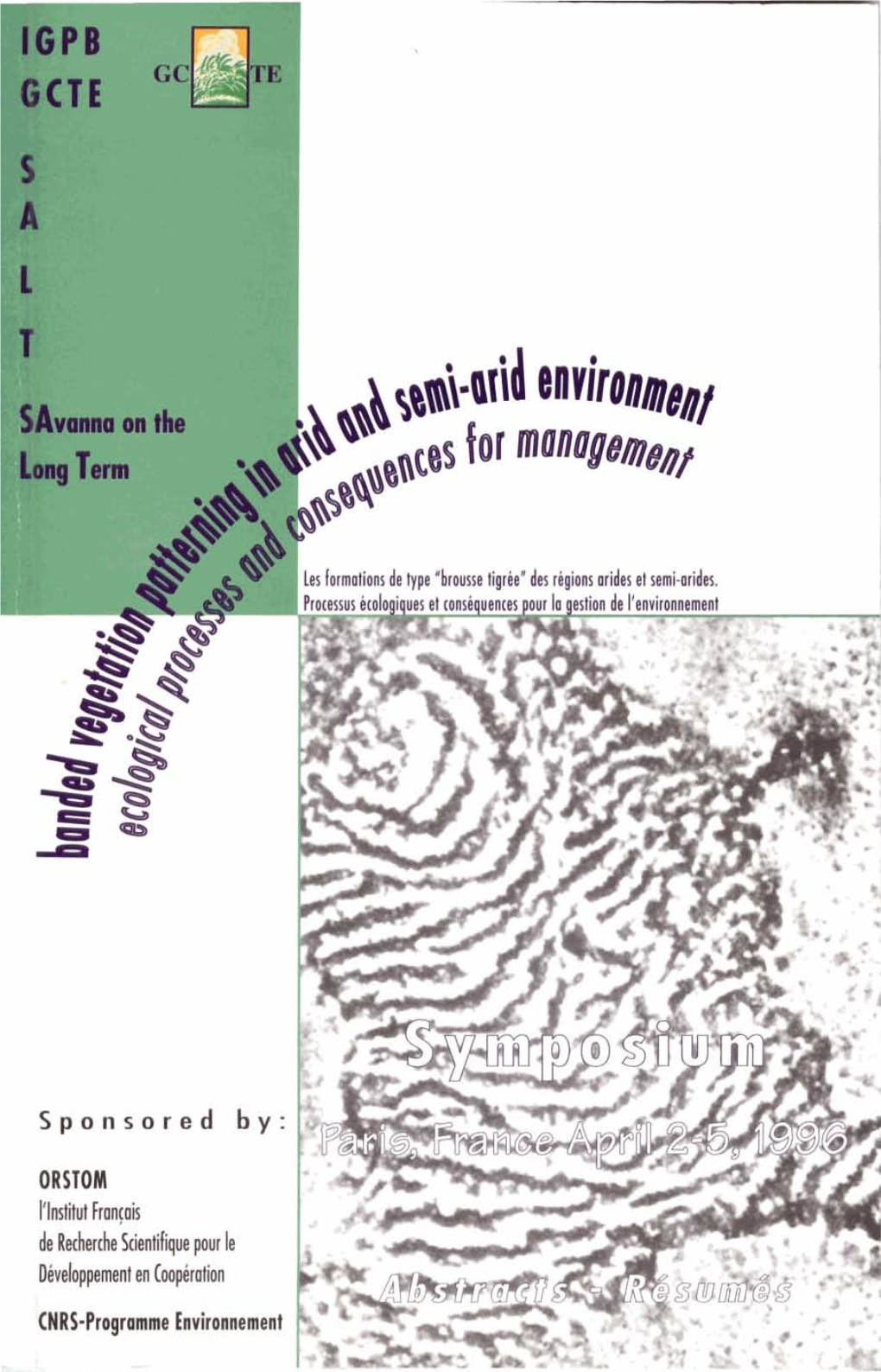 Banded Vegetation Patterning in Arid and Semi-Arid Environment