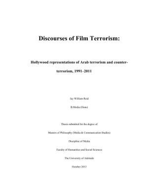 Discourses of Film Terrorism