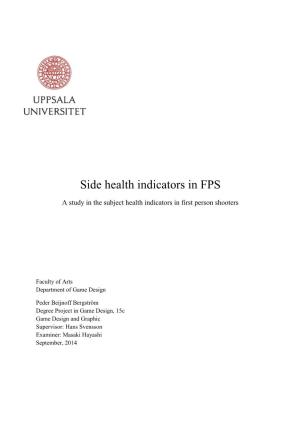 Side Health Indicators in FPS
