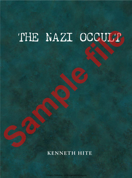 The Nazi Occult
