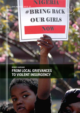 FROM LOCAL GRIEVANCES to VIOLENT INSURGENCY Table of Contents