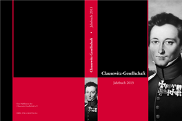Clausewitz-Gesellschaft, Jahrbucher 2013
