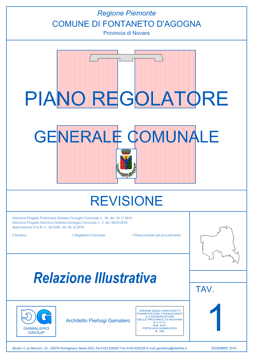 Tav. 1 Relazione Illustrativa