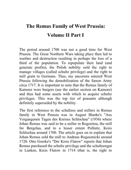 Genealogy of William Remus