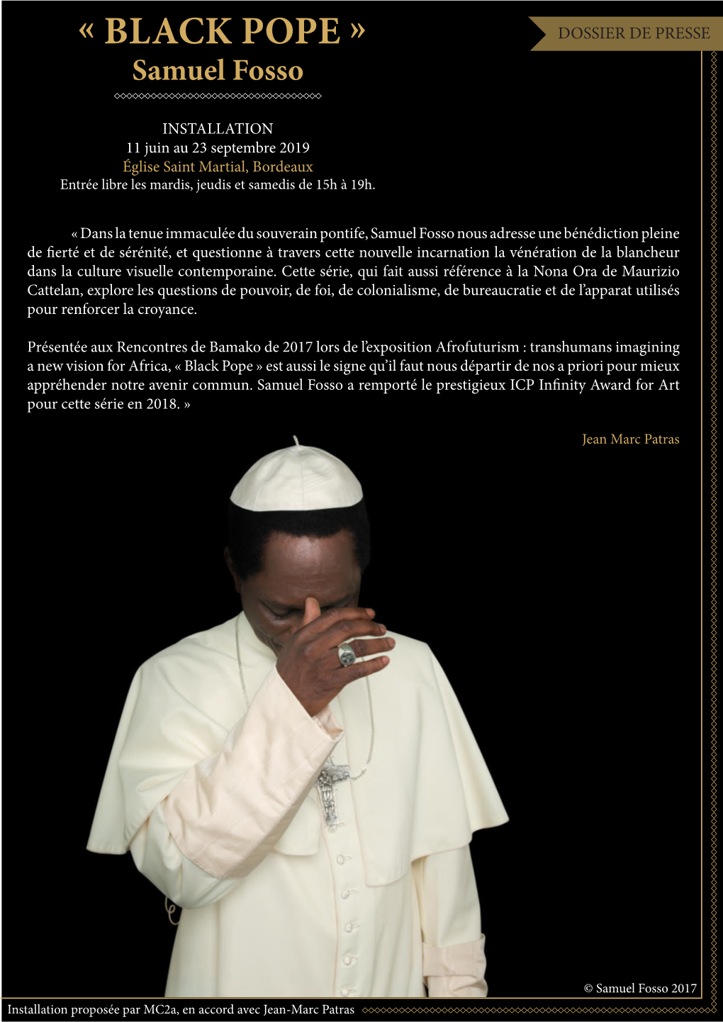 BLACK POPE » Samuel Fosso