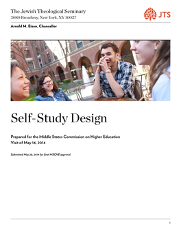 Middle States Self-Study Design Document and Timetable, 2014
