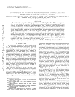 Arxiv:1403.4250V2 [Astro-Ph.GA] 9 Jun 2014 Nelemans Et Al