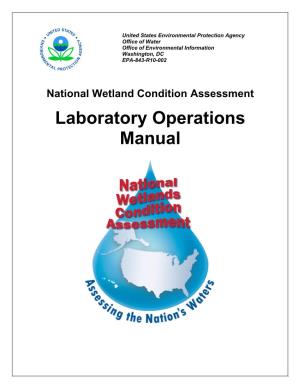 NWCA 2011 Lab Operations Manual (PDF)