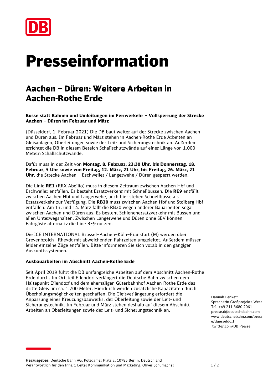 Presseinformation