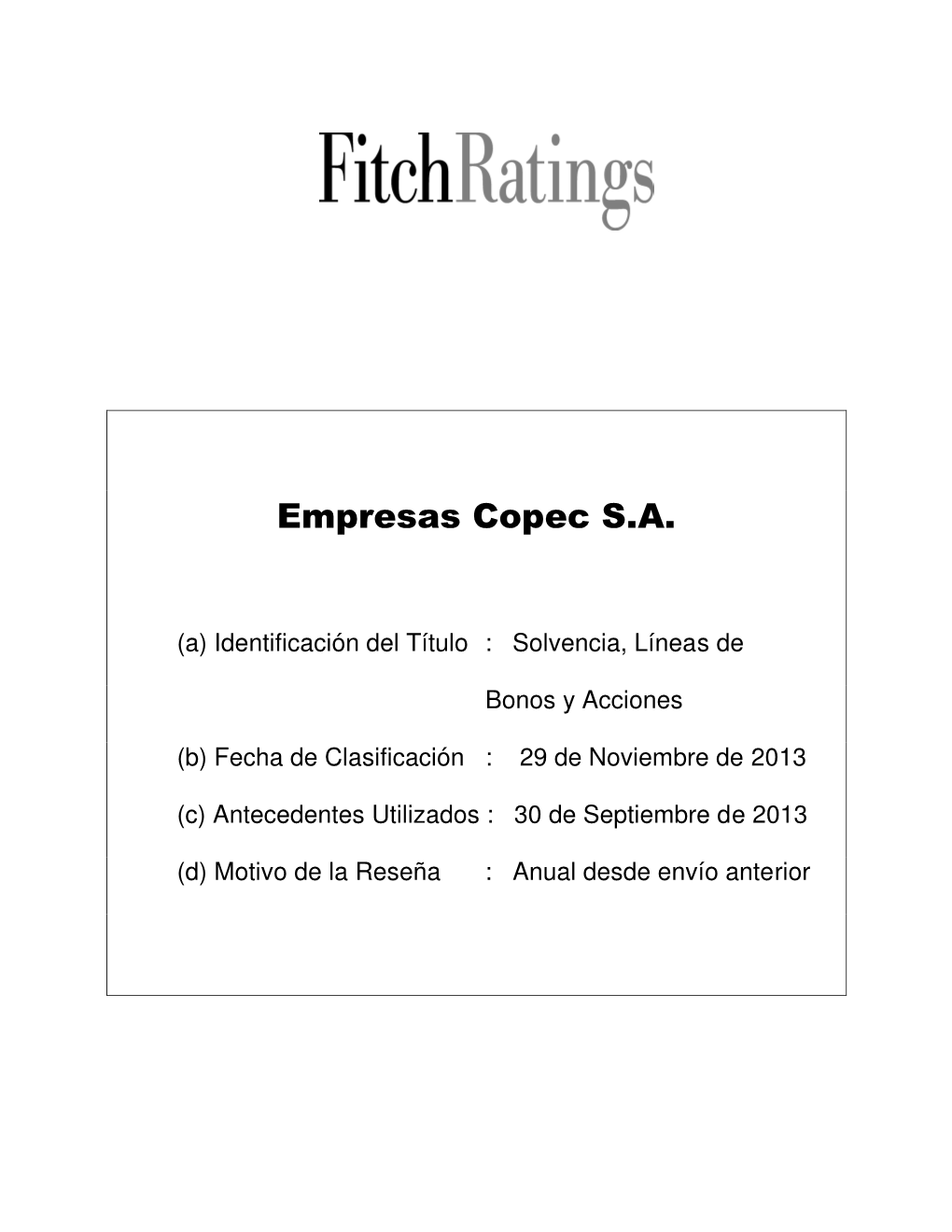 Empresas Copec S.A