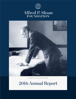 2016 Annual Report Alfred P