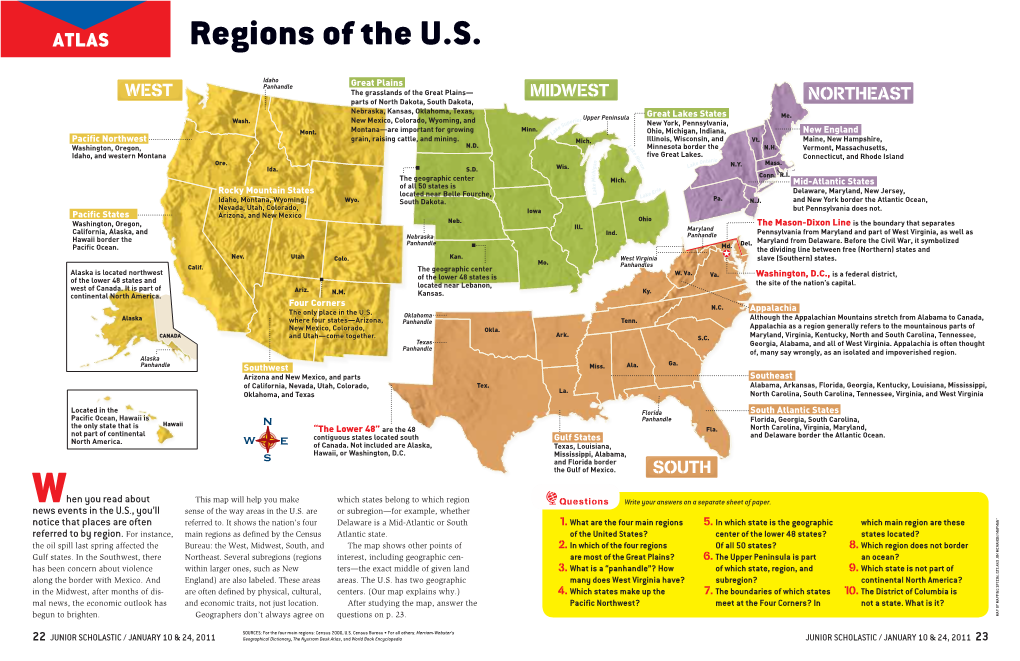 Regions of the U.S