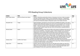 YPS Reading Group Collections
