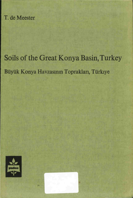 Soils of the Great Konya Basin, Turkey