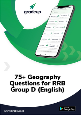 Download RRB Group D Geography Notes in English