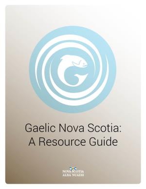 A Resource Guide